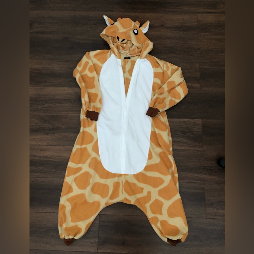 Giraffe adult unisex onsie/costume